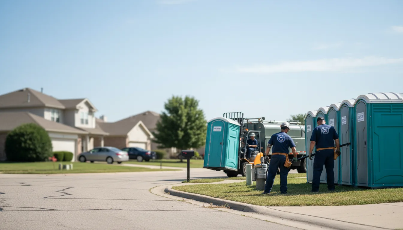 Porta Potty Rental in Cunningham, KS near me